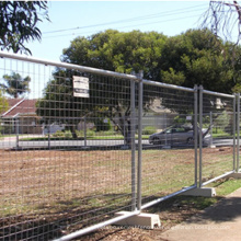 Съемный оцинкованный временный забор австралийского типа для продажи
